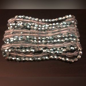 Beaded blue bracelet